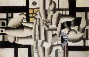 Fernard Leger Three woman and still life oil painting